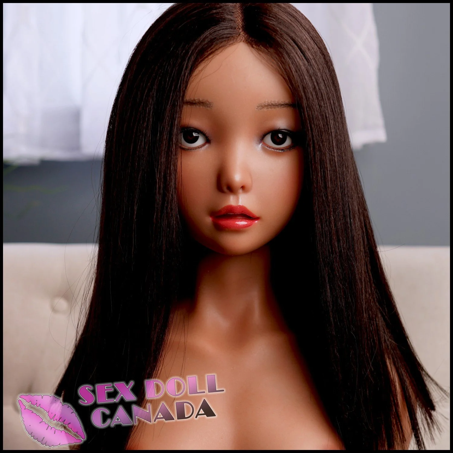 136 (4'6") A-Cup Emma (Head #30) Full Silicone - SM Doll - Image 23