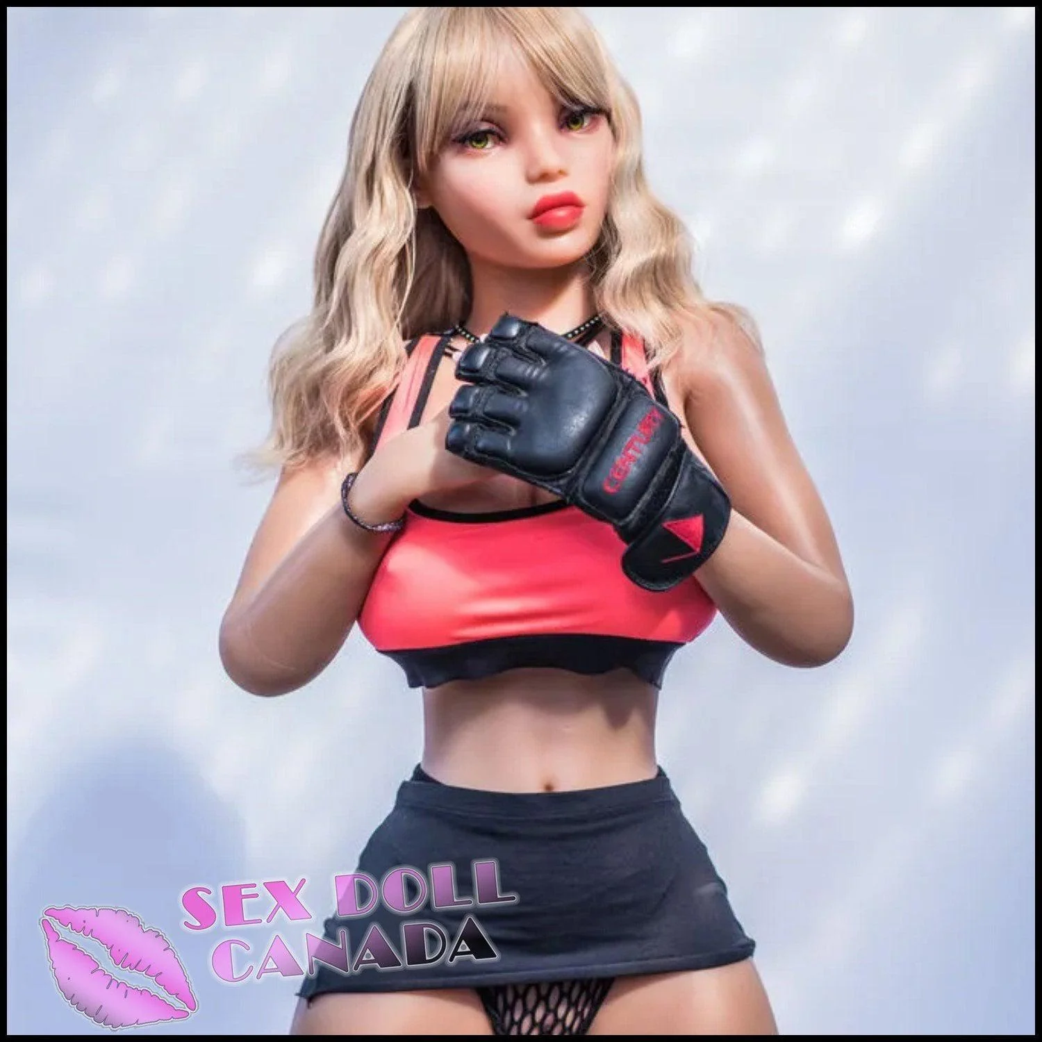 136 (4'6") L-Cup Jade Elf Seamless Head - Full Silicone - SM Doll