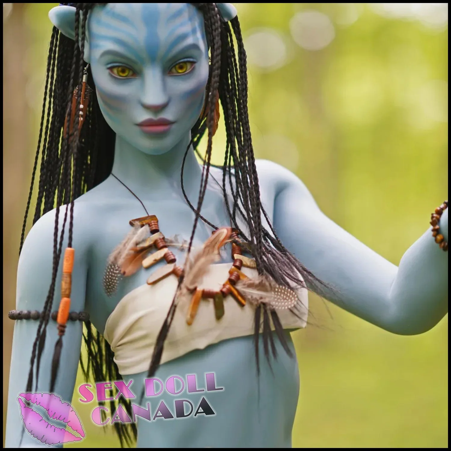 156 (5'1") A-Cup Avatar (Head #58) Seamless Head Full Silicone - SM Doll - Image 5