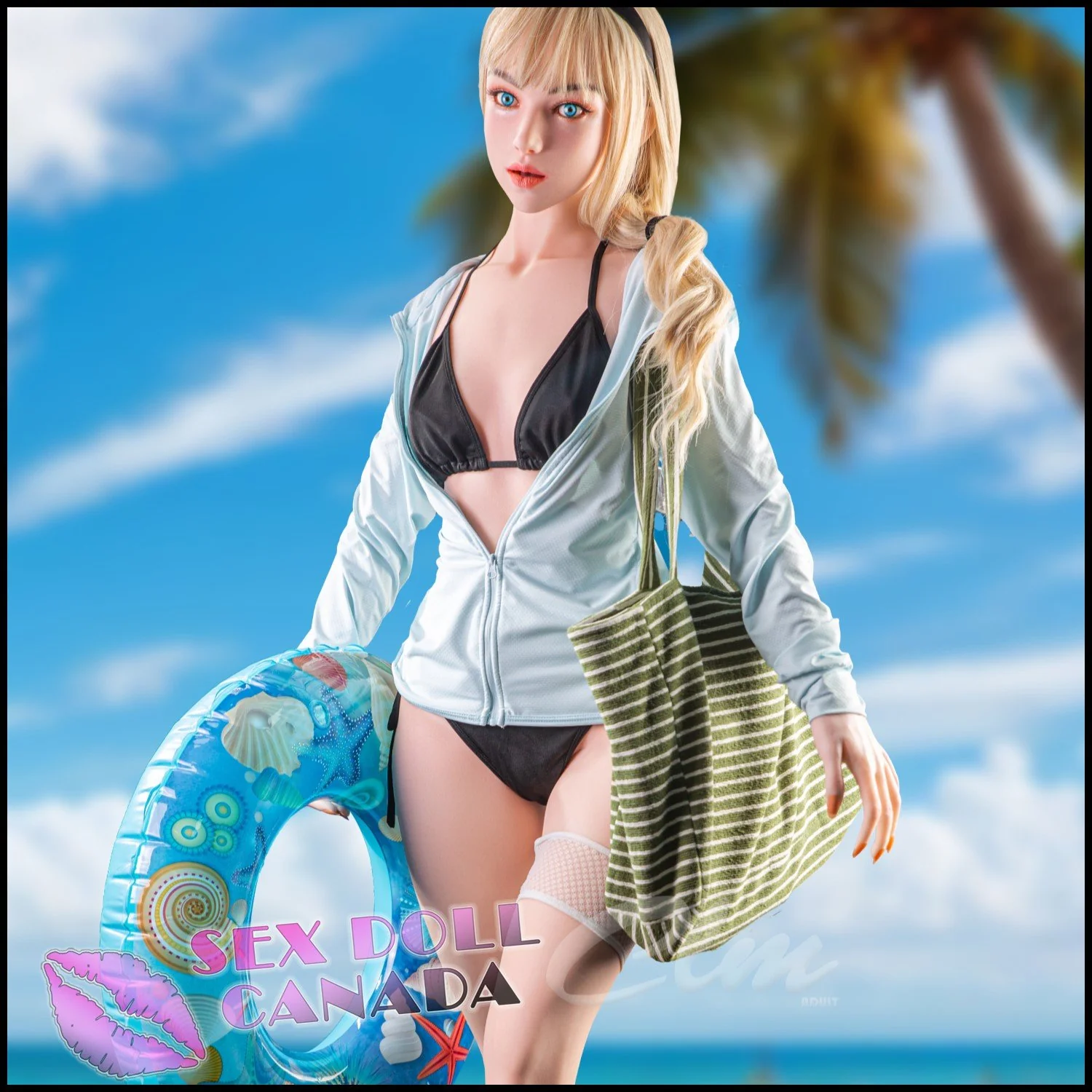 157 (5'2") C-Cup Gali - Full Silicone - Climax Doll