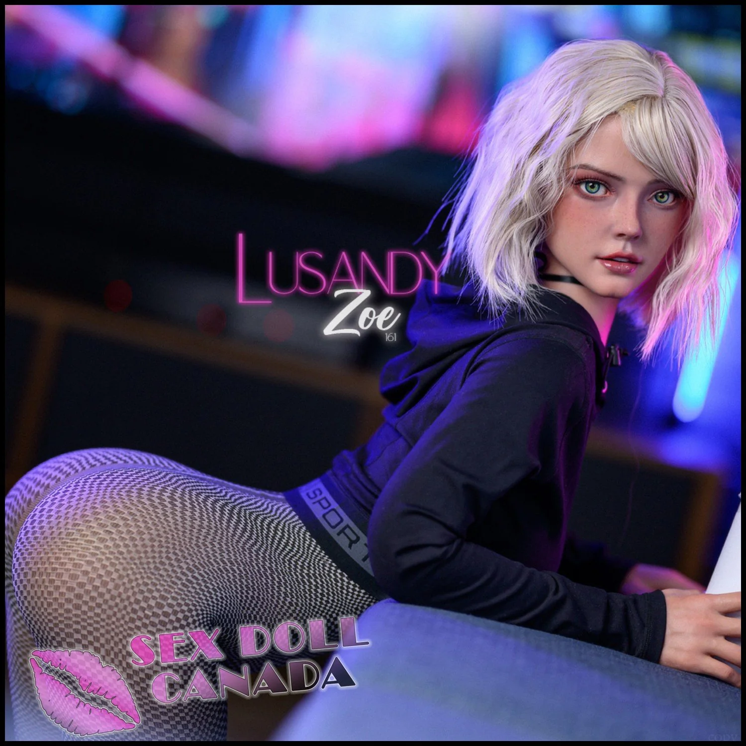 161 (5'3") D-Cup Zoe - Full Silicone - Lusandy - Image 13