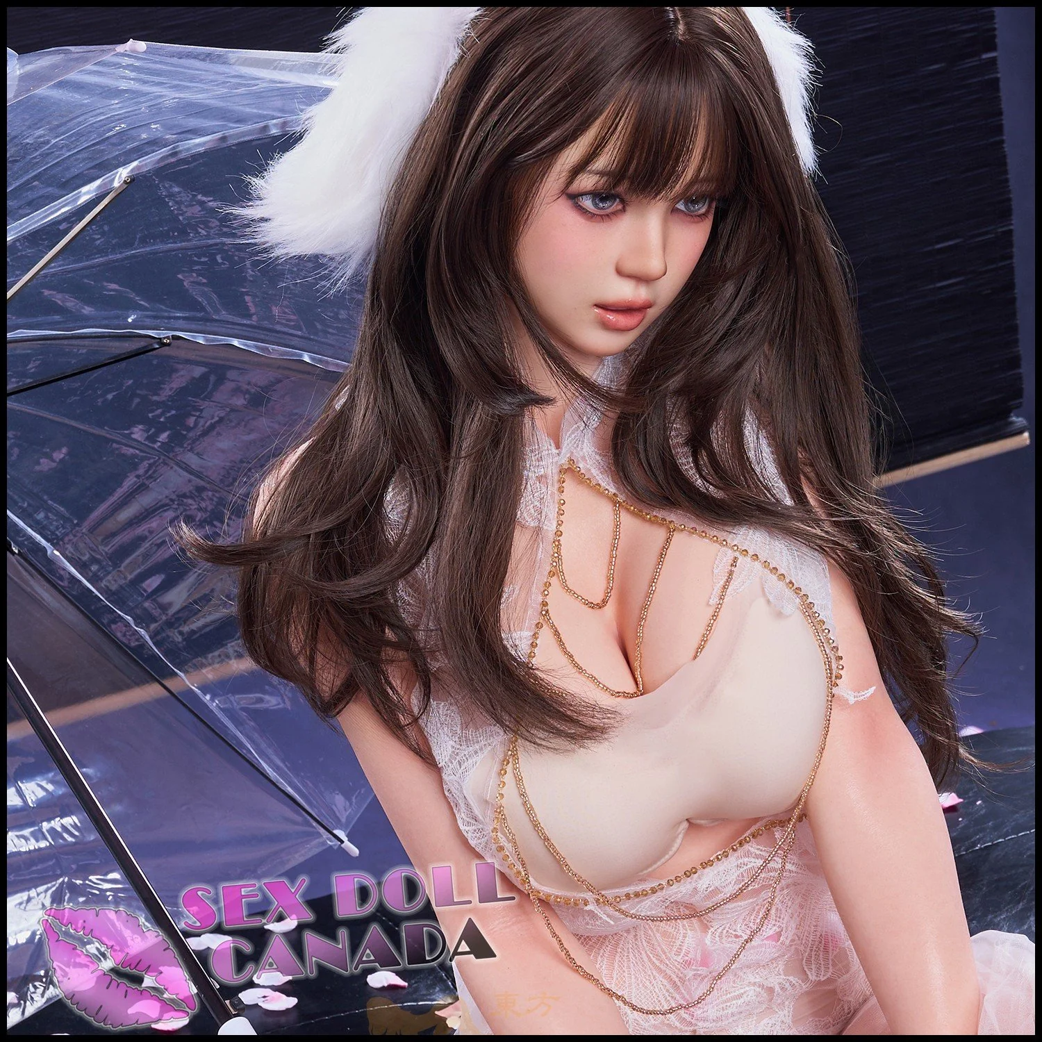 161 (5'3") F-Cup Nia ROS MAX Silk Glow (Head #T3) Full Silicone - IRONTECH Dolls - Image 11