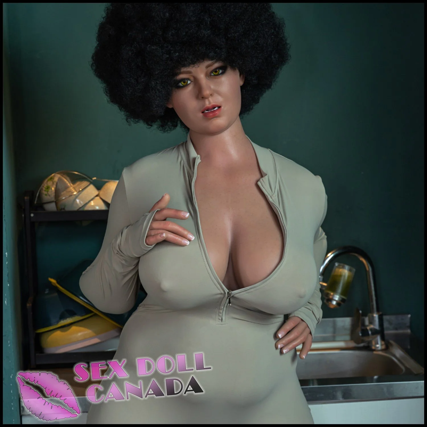 161 (5'3") H-Cup Ursula ROS (Silicone Head) BBW - Starpery