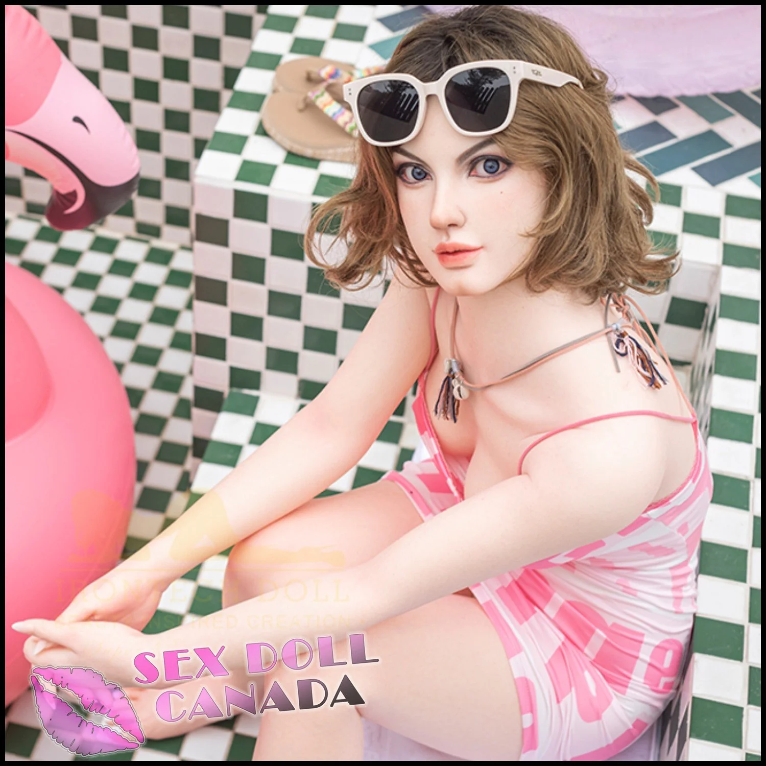 163 (5'4") D-Cup Cherry (Head #S9) Full Silicone - IRONTECH Dolls