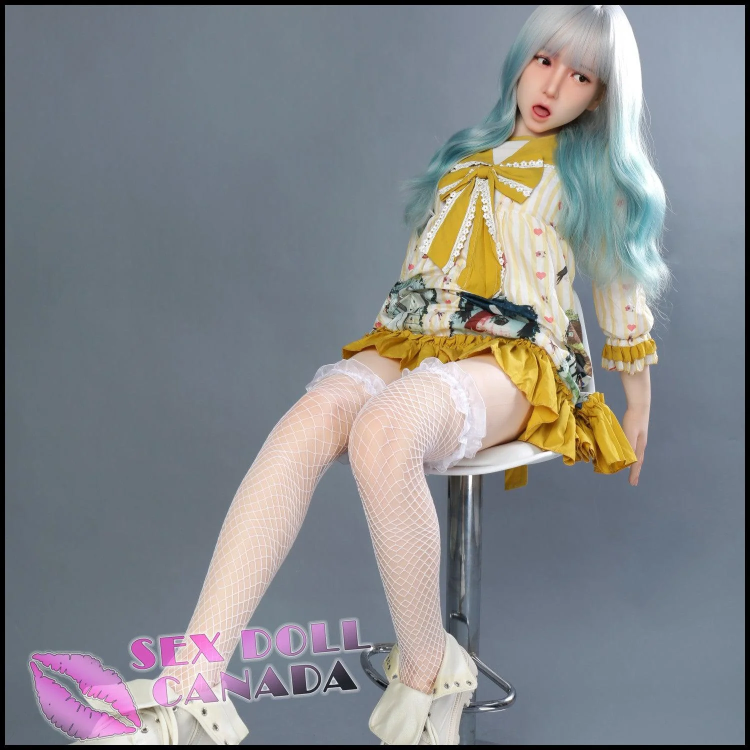 163 (5'4") H-Cup Airla Blonde - Full Silicone - XYcolo