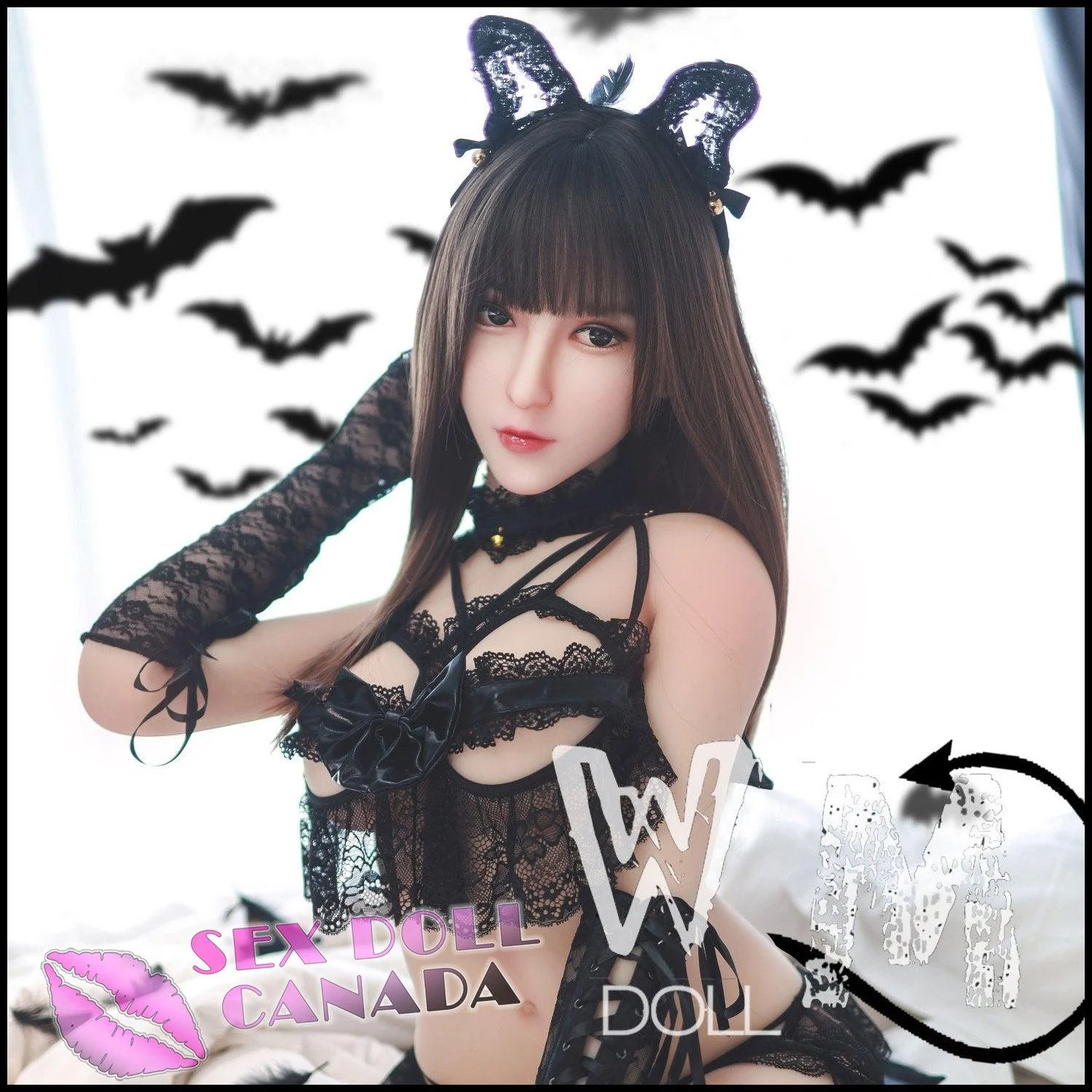 164 (5'5") D-Cup Clarina Brunette Cat Girl (Head #390) - WM Doll - Image 21