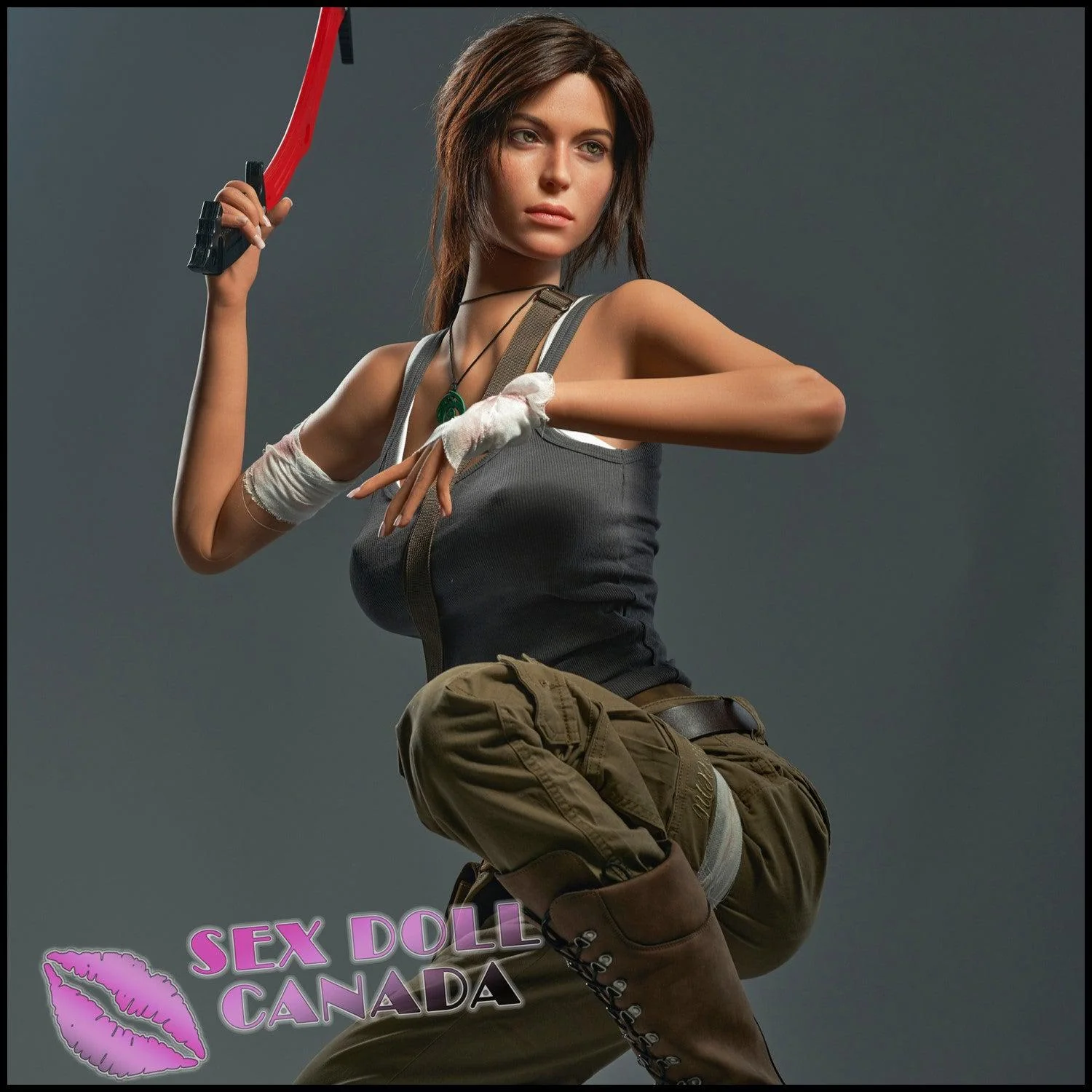 IN-STOCK 166 (5'5") G-Cup Adventure Lady - Full Silicone - Game Lady - Image 10