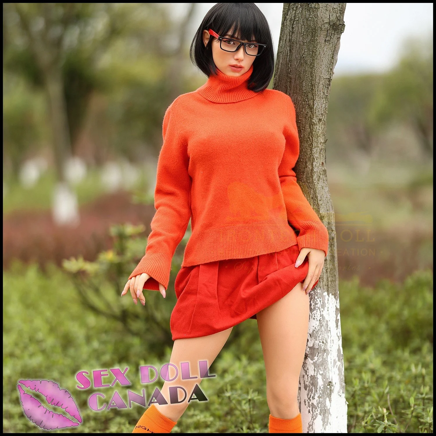 167 (5'6") G-Cup Velma (Head #S44) Full Silicone - IRONTECH Dolls