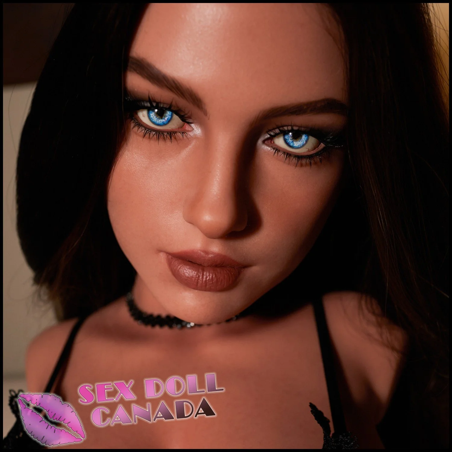 80 (2'7") G-Cup Eliza Black (Head #664) Full Silicone - Climax Doll - Image 28