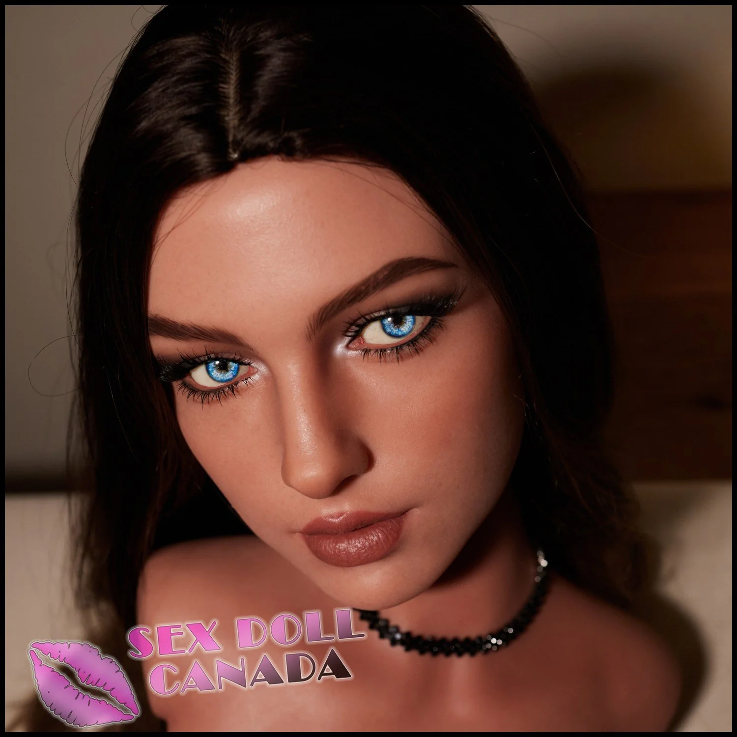 80 (2'7") G-Cup Eliza Black (Head #664) Full Silicone - Climax Doll - Image 6