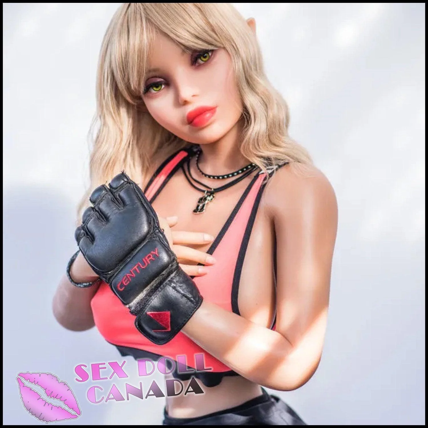 IN-STOCK - 136 (4'6") L-Cup Jade Elf Seamless Head (White Skin) - Full Silicone - SM Doll - X4 - Image 4