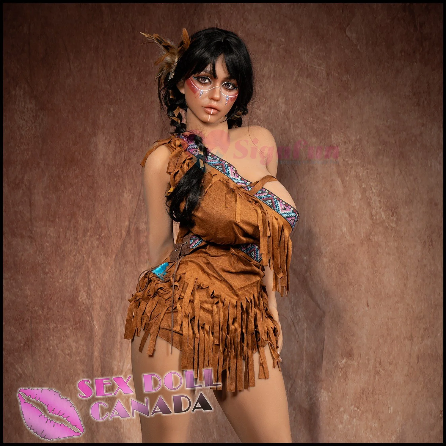 159 (5'3") G-Cup Ada Tanned (Head #SG3) - Sigafun - Image 3