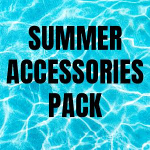 ☀️ Summer Accessories Pack $5 ONLY! (WHITE BIKINI + ORGANIC COCONUT OIL LUBE +  BOOB STRESS BALL)
